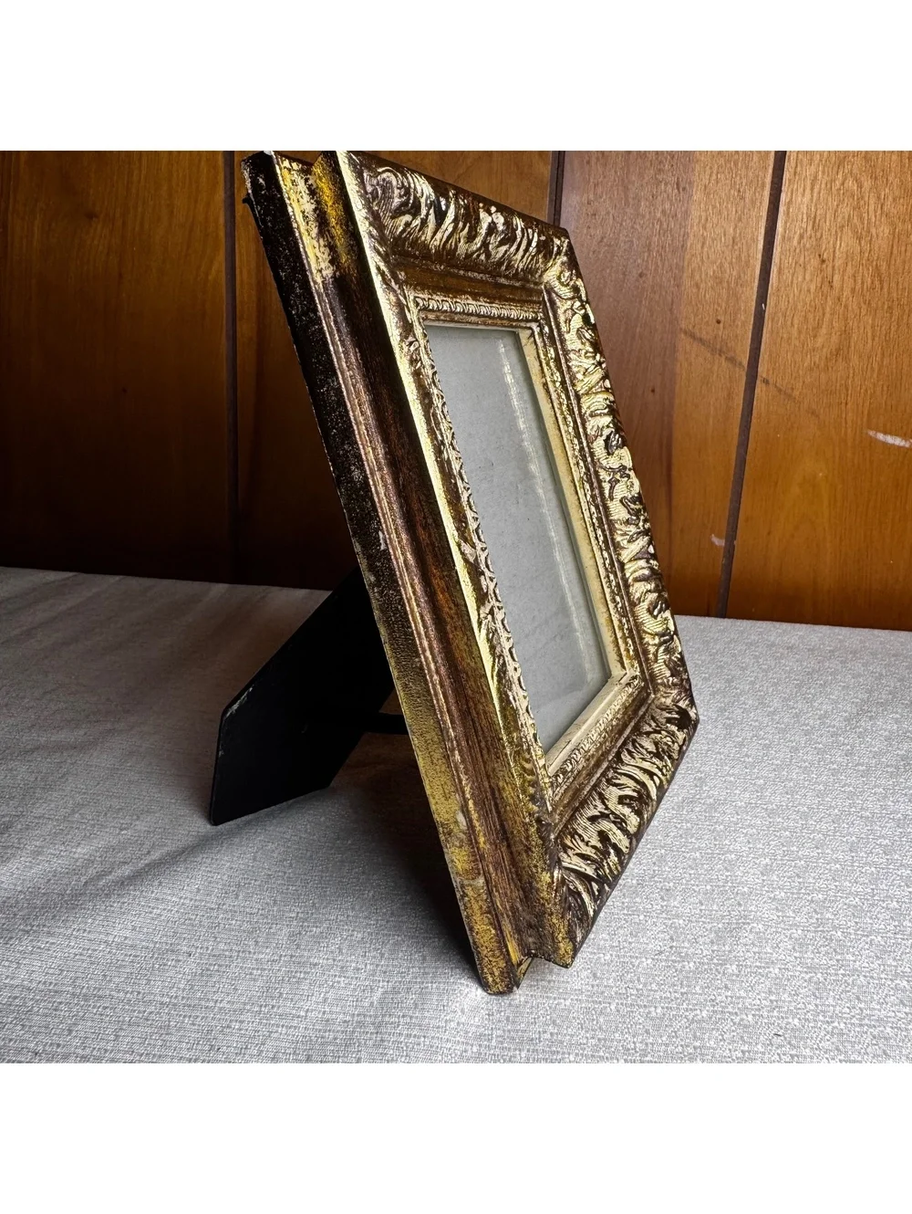 Azure Home Ornate Gold Bronze Baroque Picture Frame Holds 4x6 Photo